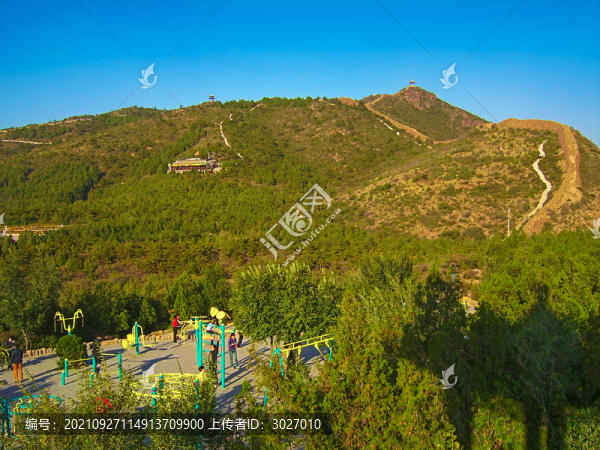 大境門太平山上休閑小廣場(chǎng)