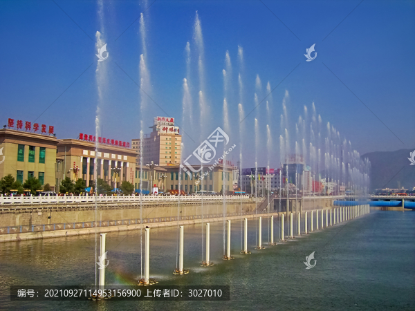 張家口清水河風光
