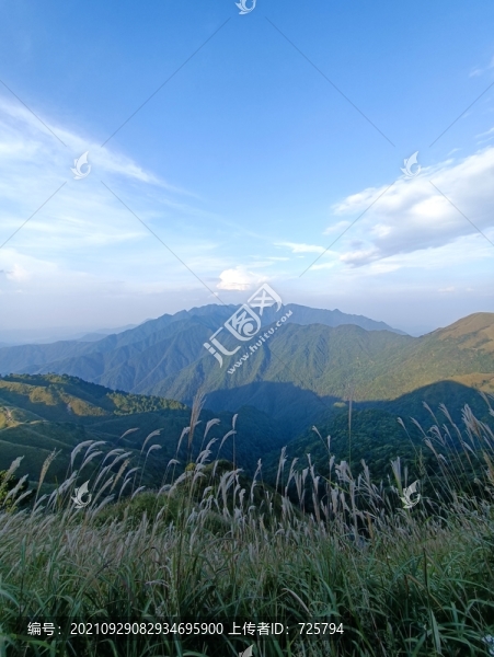 武功山徒步風(fēng)景