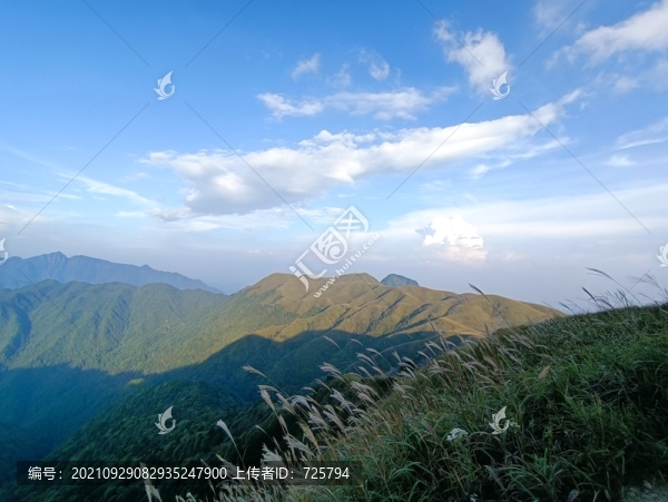 武功山徒步風(fēng)景