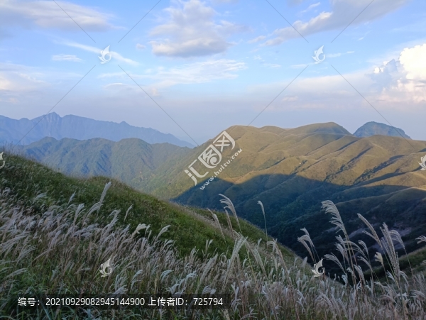武功山徒步風景