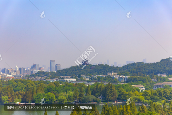 杭州西湖全景圖