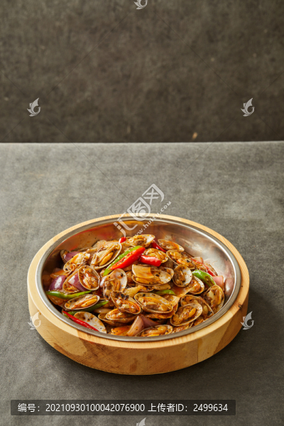 豉汁炒花甲