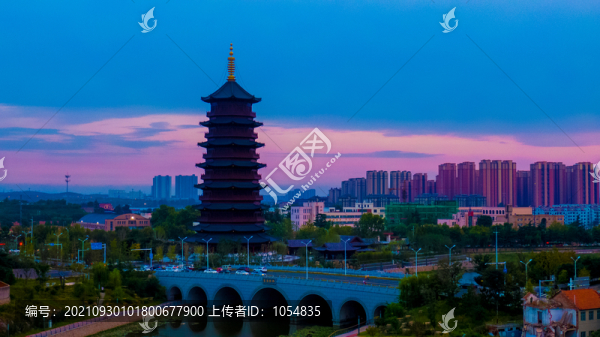 即墨夜景