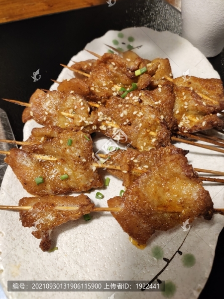 烤五花肉特寫
