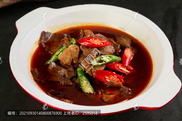 大片黃牛肉