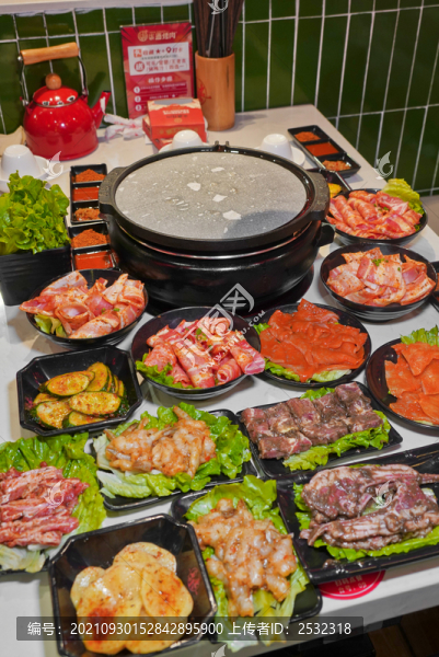韓式烤肉日式燒肉燒烤五花肉牛肉