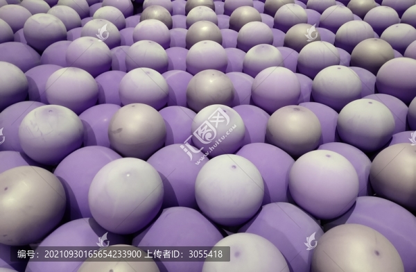 紫色氣球背景四