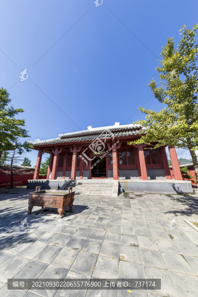 北京市平谷區(qū)軒轅廟三皇殿外景