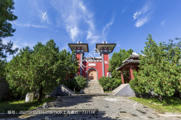 北京市平谷區(qū)軒轅廟漢闕