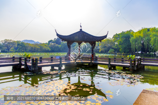 西湖開網(wǎng)亭