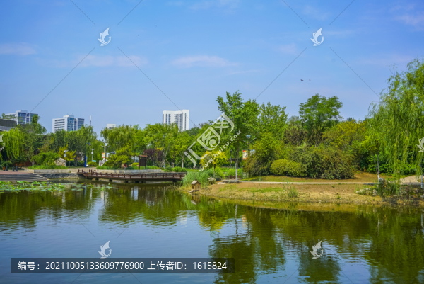 天津南翠屏公園水景