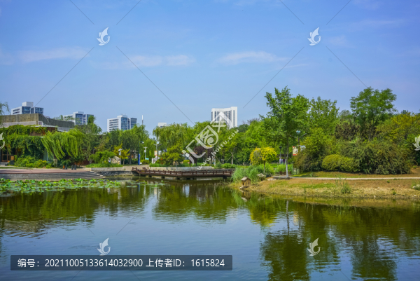 天津南翠屏公園水景