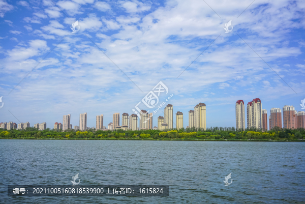 天津梅江湖泊景觀