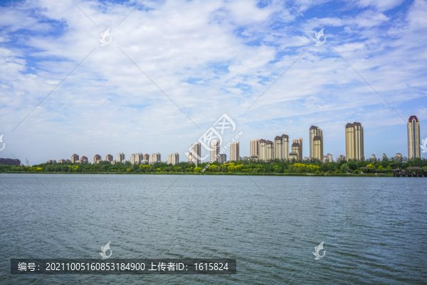 天津梅江湖泊景觀