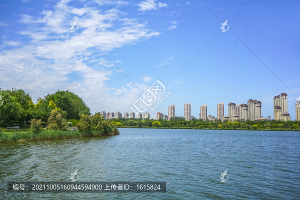 天津梅江湖泊景觀