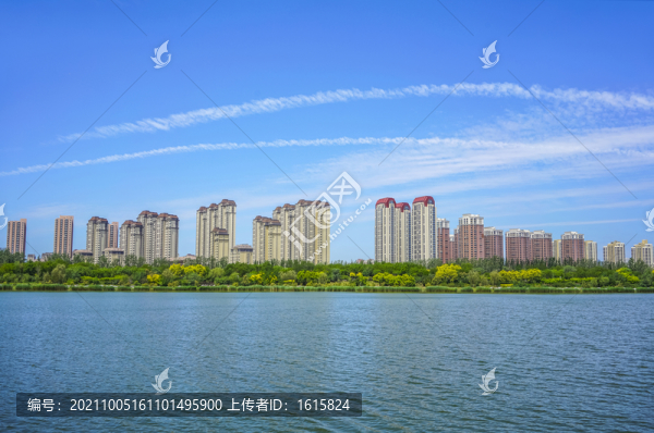天津梅江湖泊景觀