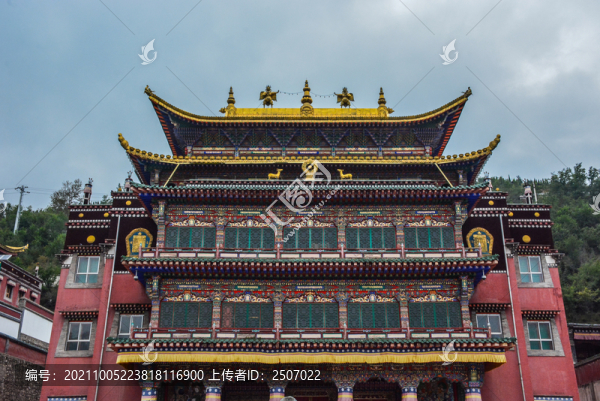 青海西寧塔爾寺宗教建筑