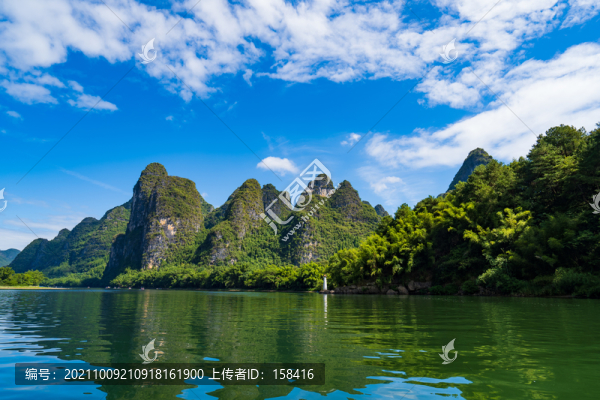廣西桂林山水漓江風光
