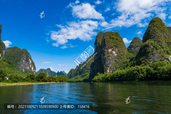 廣西桂林山水漓江風光
