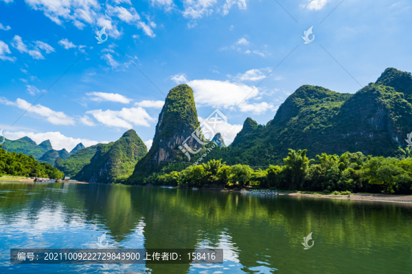 廣西桂林山水漓江風光