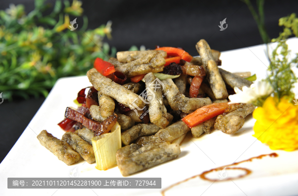 蕨粑炒臘肉
