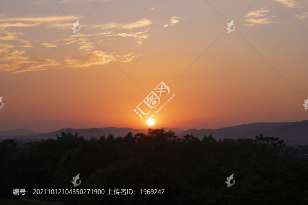 夕陽西下