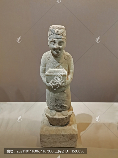 白石雕像