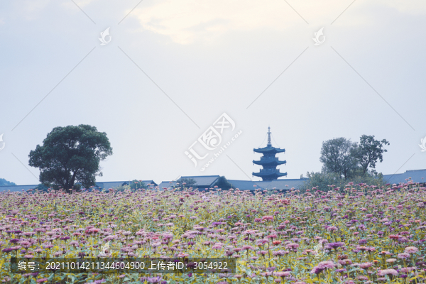 太湖無錫靈山小鎮(zhèn)拈花灣