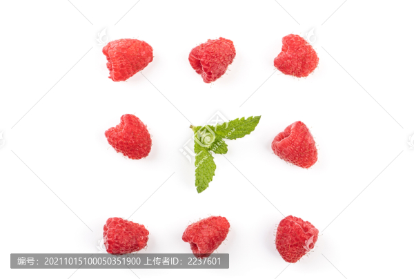 新鮮的樹莓