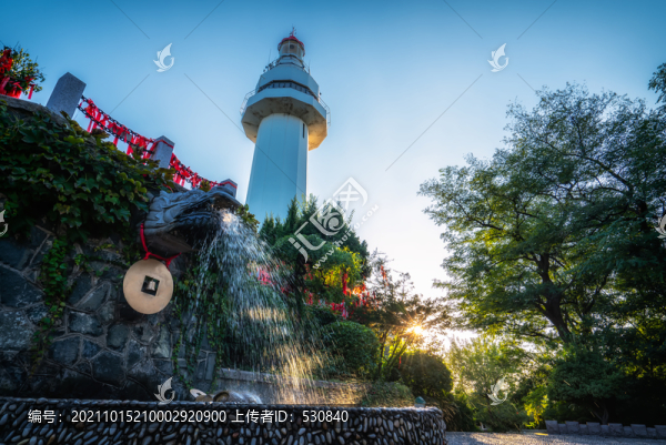 煙臺山公園風景