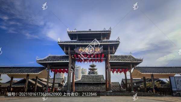 相思湖小鎮(zhèn)南寧延建筑西鄉(xiāng)塘