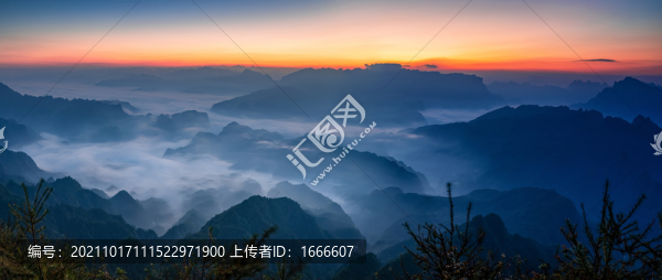 望遠(yuǎn)山全景
