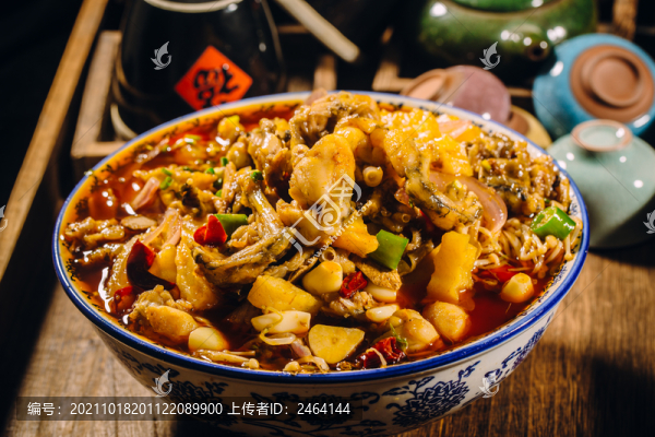 香辣美味牛蛙
