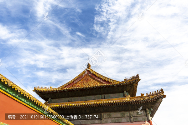 北京故宮保和殿重檐歇山頂