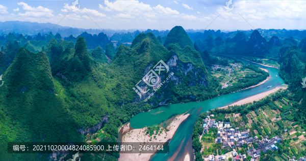 漓江精華風(fēng)光全景