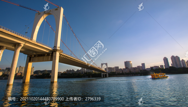 山水城市風光