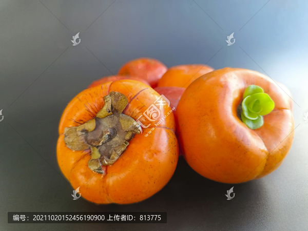 拍攝紅紅柿子