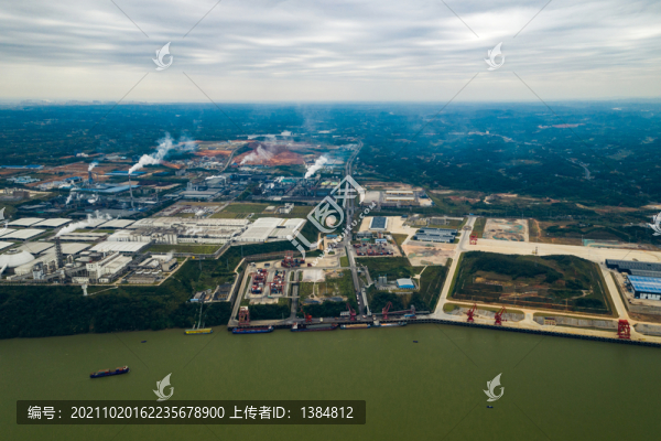 松滋臨港工業(yè)園航拍