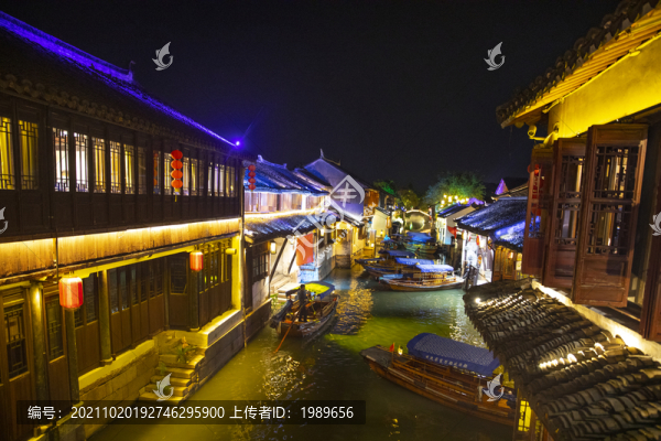 周莊夜景