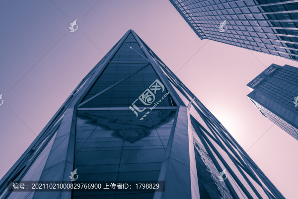 浙江省杭州市城市現(xiàn)代建筑風(fēng)光