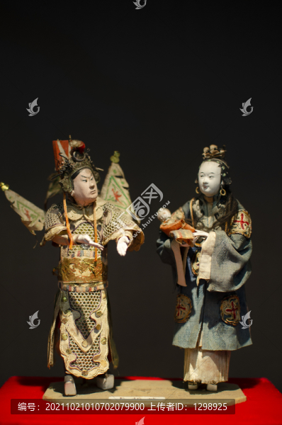 戲曲泥塑
