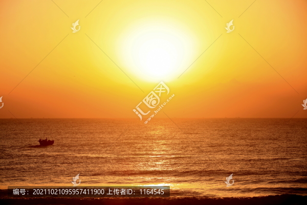 黃海日出