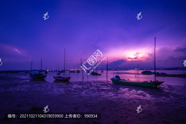 海邊日出