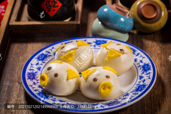 主食豬豬包