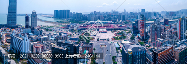 拱北口岸全景
