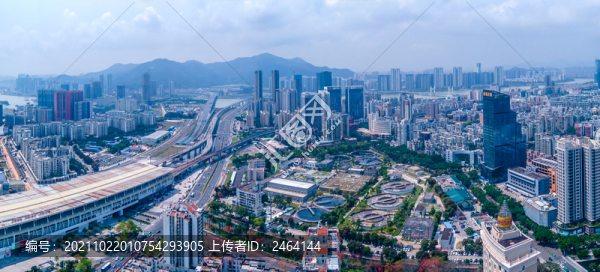 珠海城市建筑全景