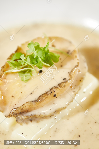 松露山藥燜鮑魚