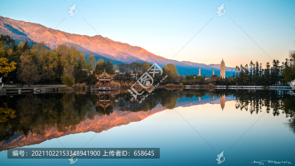 湖景