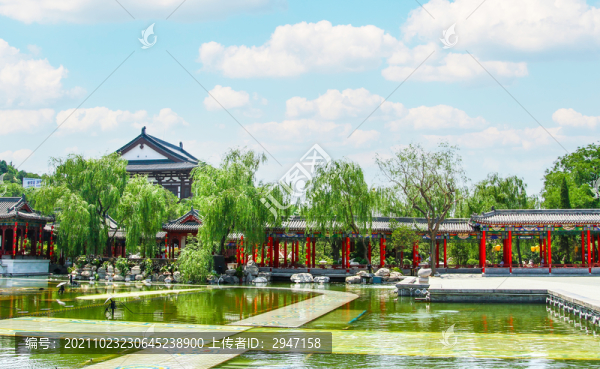 中國西安驪山華清宮風(fēng)光